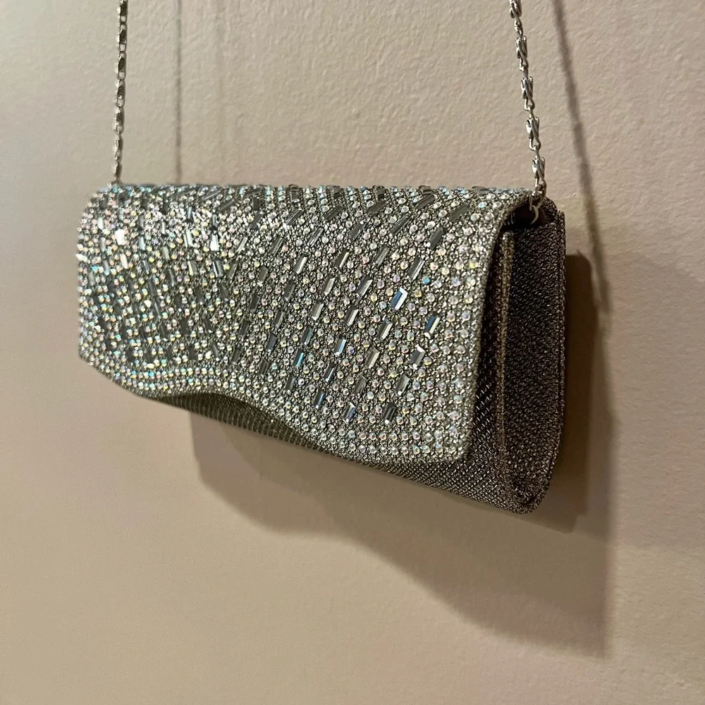 Sequin elegant Clutch - Picture 3 of 6